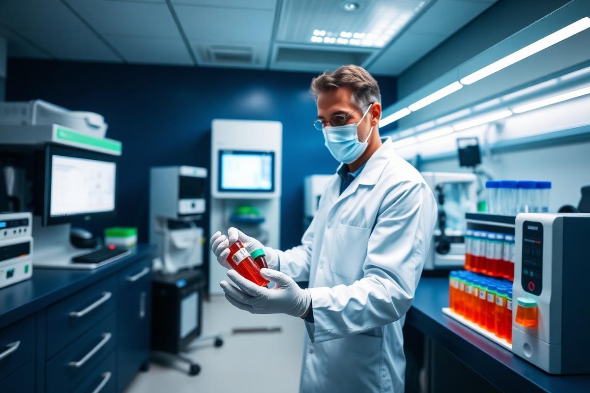 Modern pathology laboratory